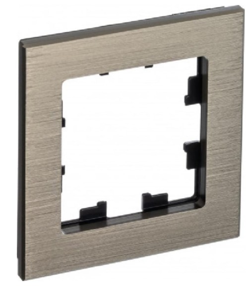 1-местная рамка Schneider Electric AtlasDesign NATURE металл латунь ATN312201