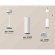 Комплект подвесного светильника Ambrella light Techno Spot XP7455001 SWH/CL белый песок/прозрачный (A2310, C7455, N7191)
