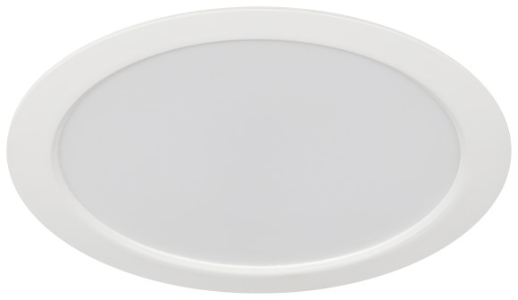 Б0057426 Светильник светодиодный встраиваемый ЭРА LED 17-24-6K круглый 24Вт 6500K