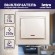Б0027598 1-102-02 Intro Выключатель с подсветкой, 10А-250В, IP20, СУ, Plano, сл.кость (10/200/2400)