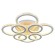 Потолочная светодиодная люстра Profit Light 8017/4+4 WHT