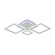 Потолочная светодиодная люстра Profit Light 8465/2+2D WHT