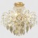 Потолочная люстра Crystal Lux Esmiralda PL4 Gold