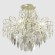 Потолочная люстра Crystal Lux Esmiralda PL4 Silver