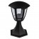 Б0051190 Садово-парковый светильник ЭРА НТУ 07-40-003 Валенсия 1 черный 6 гранный напольный IP44 Е27 max40Вт