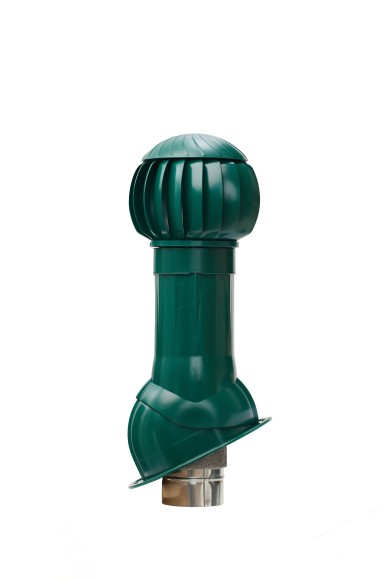 RRTV+S 160 Green Комплект RRTV D160 для фальцевой и битумной кровли пластик Green ERA STREETLINE