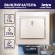 Б0027600 1-103-02 Intro Переключатель, 10А-250В, IP20, СУ, Plano, сл.кость (10/200/2400)