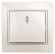 Б0027600 1-103-02 Intro Переключатель, 10А-250В, IP20, СУ, Plano, сл.кость (10/200/2400)
