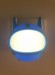 Ночник - светильник светодиодный ЭРА NN-604-LS-BU в розетку с датчиком освещенности синий