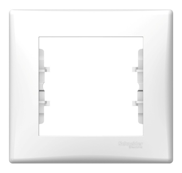 Рамка 1 пост Schneider Electric SEDNA, белый SDN5800121