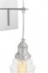 Бра Lumina Deco Fredica Moletti LDW 6844-2 CHR+PR