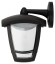 Садово-парковый светильник ЭРА ДБУ 07-8-002 Дели 2 черный 4 гранный настенный IP44 светодиодный 8Вт 6500K
