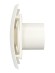 BREEZE 4C Ivory Вентилятор накладной BREEZE D100 обратный клапан Ivory DICITI