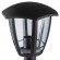 Б0051192 Садово-парковый светильник ЭРА НТУ 07-40-002 Валенсия 4 черный 4 гранный напольный IP44 Е27 max40Вт