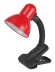 Б0035061 Настольный светильник ЭРА N-212-E27-40W-R на прищепке красный