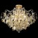 Потолочная люстра Crystal Lux Esmiralda PL9 Gold