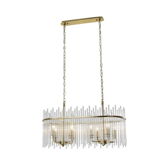 Подвесная люстра Lumien Hall Alte LH3061/8PO-CO-CL
