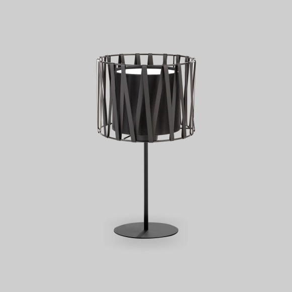 Настольный светильник с тканевым абажуром 2898 Harmony Black