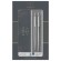 Набор PARKER "Jotter Stainless Steel CT": шариковая ручка синяя и механический карандаш, 2093256