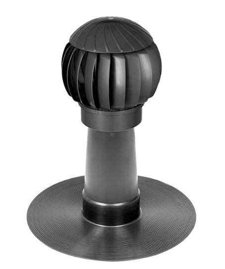 Aero 160 Black Нанодефлектор RRTV D160 пластик Black