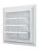 Решетка вентиляционная AIRVENT регулируемая жалюзи 281х281 пластик ERA