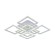 Потолочная светодиодная люстра Profit Light 8465/4+4B WHT