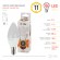 Б0032980 Лампочка светодиодная ЭРА STD LED B35-11W-827-E14 E14 / Е14 11Вт свеча теплый белый свет
