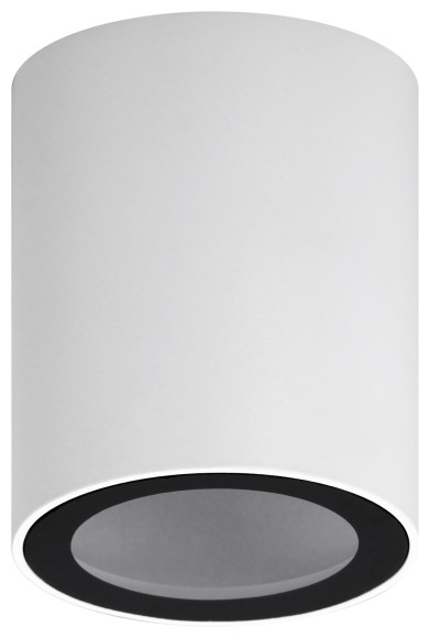 Б0059799 Светильник настенно-потолочный спот ЭРА OL48 WH/BK MR16 GU10 IP44 черный, белый