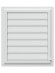 Решетка вентиляционная AIRVENT регулируемая жалюзи 349х399 пластик ERA