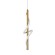 Подвесной светодиодный светильник Indigo Intreccio 14025/1P Brass V000144L