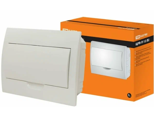 Бокс 12 модулей (б) встраиваемый ЩРВ-П пластик IP40 TDM SQ0904-0004