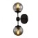 Бра Lumina Deco Zodiak LDW 6001-2 BK