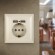 Б0043404 4-410-02 Intro Розетка P+E Schuko со шторками, 16А-250В + 2хUSB, СУ, Solo, слоновая кость (10/100/20