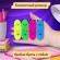 Набор текстовыделителей мини 6 ЦВЕТОВ BRAUBERG KIDS "CUTE CATS NEON", линия 1-5 мм, 152435
