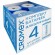 Батарейки алкалиновые КОМПЛЕКТ 4 шт., CROMEX Alkaline, D (LR20, 13А), короб, 456454
