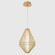 Подвесной светильник Crystal Lux CUADRA SP18W LED GOLD