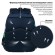 Рюкзак BRAUBERG KIDS SET, с пеналом в комплекте, 2 отделения, "Space infinity", 37x28x16 см, 272099