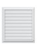 Решетка вентиляционная AIRVENT регулируемая жалюзи 452х483 пластик ERA