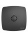 RIO 5C Matt black Вентилятор накладной RIO D125 обратный клапан Matt black DICITI