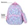 Рюкзак BRAUBERG KIDS SET, с пеналом в комплекте, 2 отделения, "Rainbow clouds", 37x28x16 см, 272100