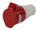 Б0032862 Розетка ЭРА R-16-3P-PE-IP44 переносная 214 3Р+РЕ 16А 380В IP44