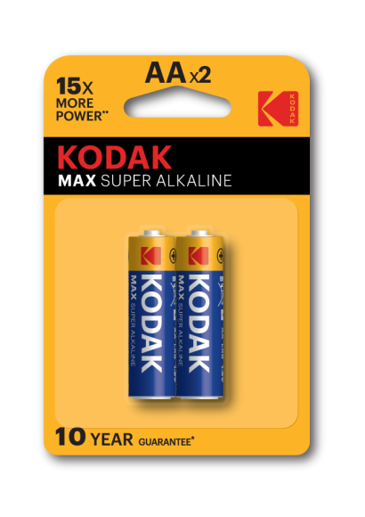 Б0005131 Батарейки Kodak LR6-2BL MAX SUPER Alkaline [KAA-2] (40/200/13200)