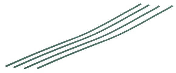 GA 3008 GA 3008 GREEN APPLE подвязка для растений 15 см, 100шт (10/480/3840)