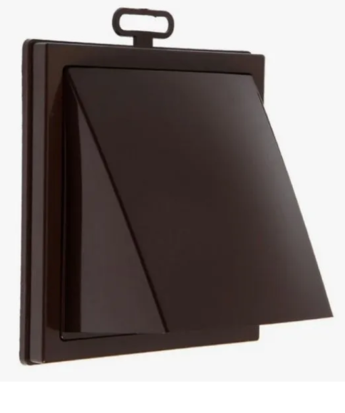 Выход стеновой с обратный клапаном Hood 1515 Brown Zernberg 10417471