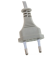 Шнур 61 722 NPS-FS-170-2х0.5-GR 1.7м с выкл. сер. Navigator 61722