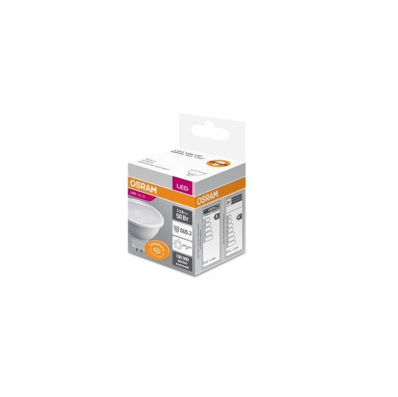 Osram LED VALUE MR16 5W 840 230V GU5.3 (10/100/4200)