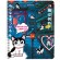 Тетрадь А5 80 л. BRAUBERG, гребень, клетка, обложка картон, "Anime Cats" (микс в спайке), 404415