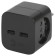 SP-2-USB-B Разветвитель электрический ЭРА SP-2-USB-B на 2 розетки + 2xUSB 2400mA, без заземл 10А (черный)