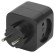 SP-2-USB-B Разветвитель электрический ЭРА SP-2-USB-B на 2 розетки + 2xUSB 2400mA, без заземл 10А (черный)