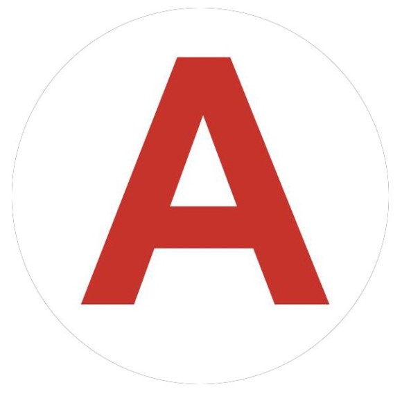 INFO-LLP-129 Самоклеящаяся этикетка ЭРА INFO-LLP-129 50х50мм А для маркировки аварийный светильников